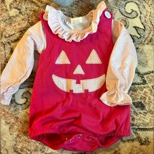 Pink Jack-O-Lantern Bubble